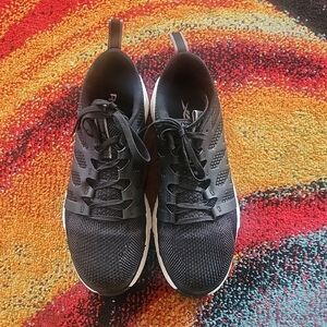 Reebok Black and White Athletic Shoes